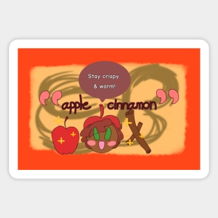 Fresh! Air Freshener: Red Delicious & Cinnamon Magnet